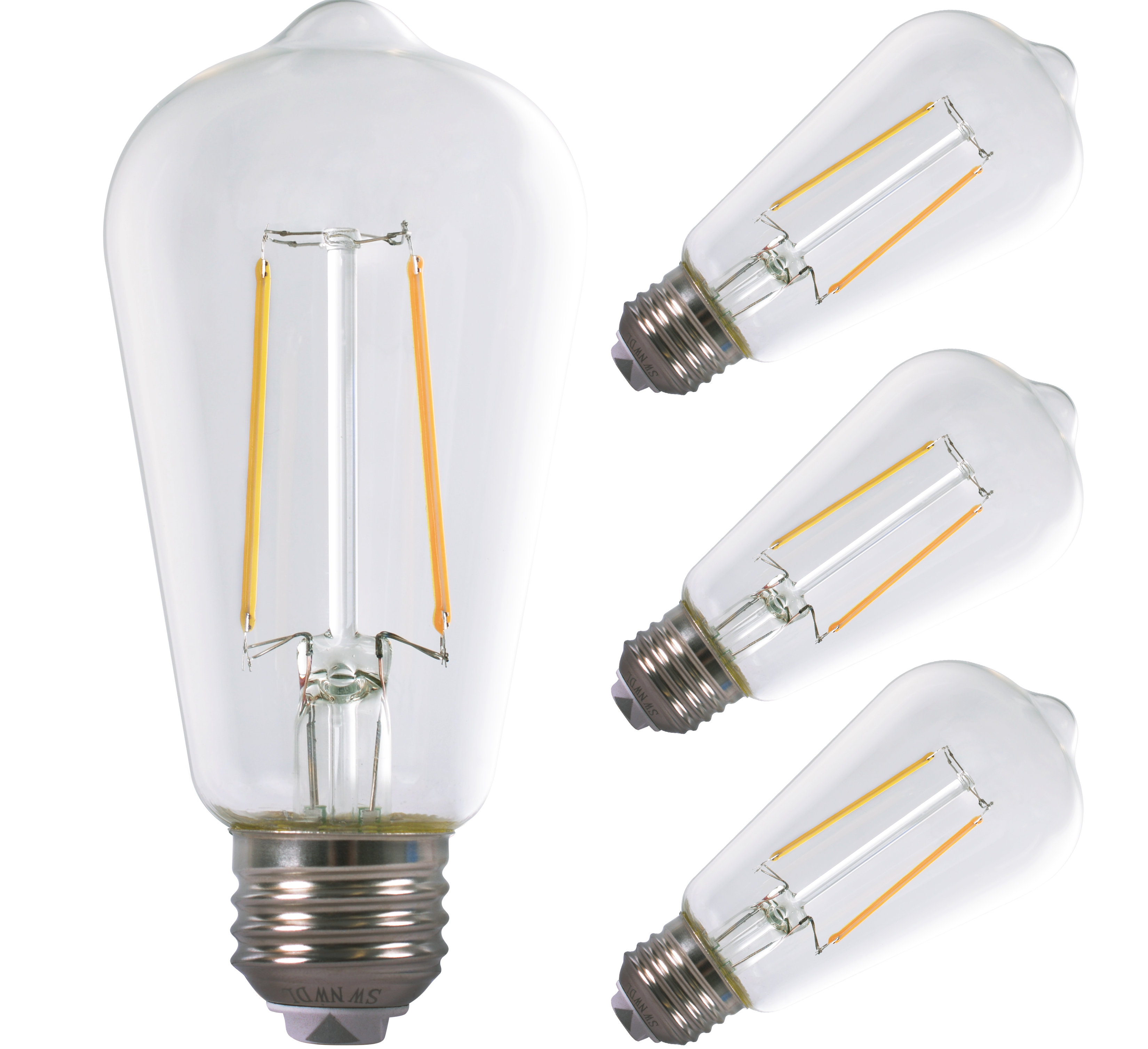 Ampoule Edison dimmable globe 30 mm E27 60 W