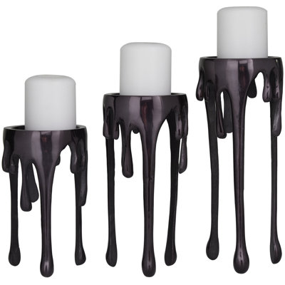 Moderna 11.8" H Aluminum Candlestick 