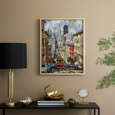 LANDSCAPES Series CCCXLVII Framed Print - Solid Wood