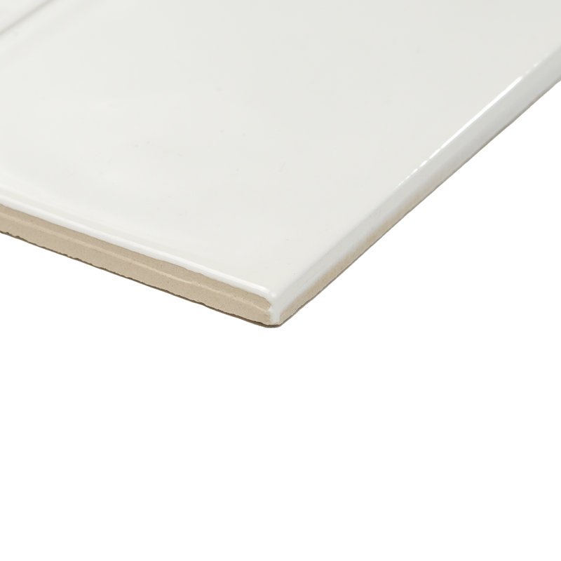 Silk Plus 4"x12" Italian Subway Wall Tile, Pergamena Ivory
