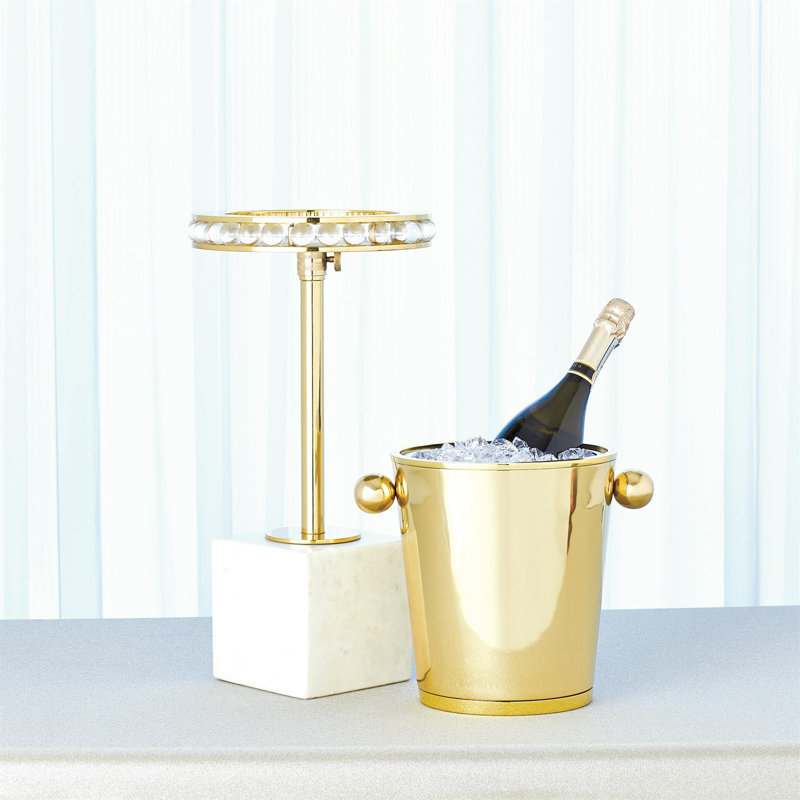Margot Side Table, Brass
