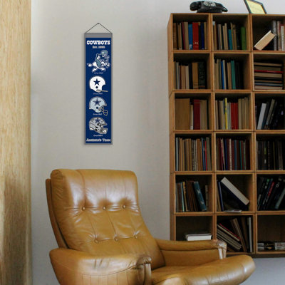 Décoration murale NFL Dallas Cowboys Heritage | 8 x 32