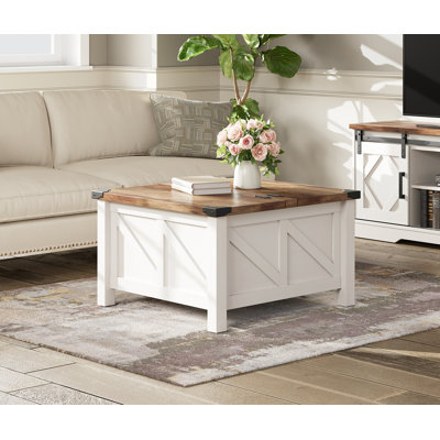 Glenford Yarbro Lift Top 4 Legs Coffee Table with Storage by Winston Porter