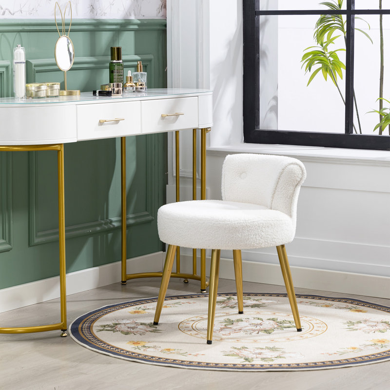 Solid Wood Accent Stool