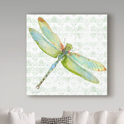 Deagen «Dragonfly Bliss 3», reproduction sur toile tendue