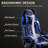 Wrought Studio™ Adjustable Reclining Leather Swiveling PC & Racing Game Chair-1946870815