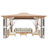 13'x11' Double-Roof Patio Gazebo with Mosquito Netting,Heavy Duty Gazebos Shelter Party Tent-123780555-129983633