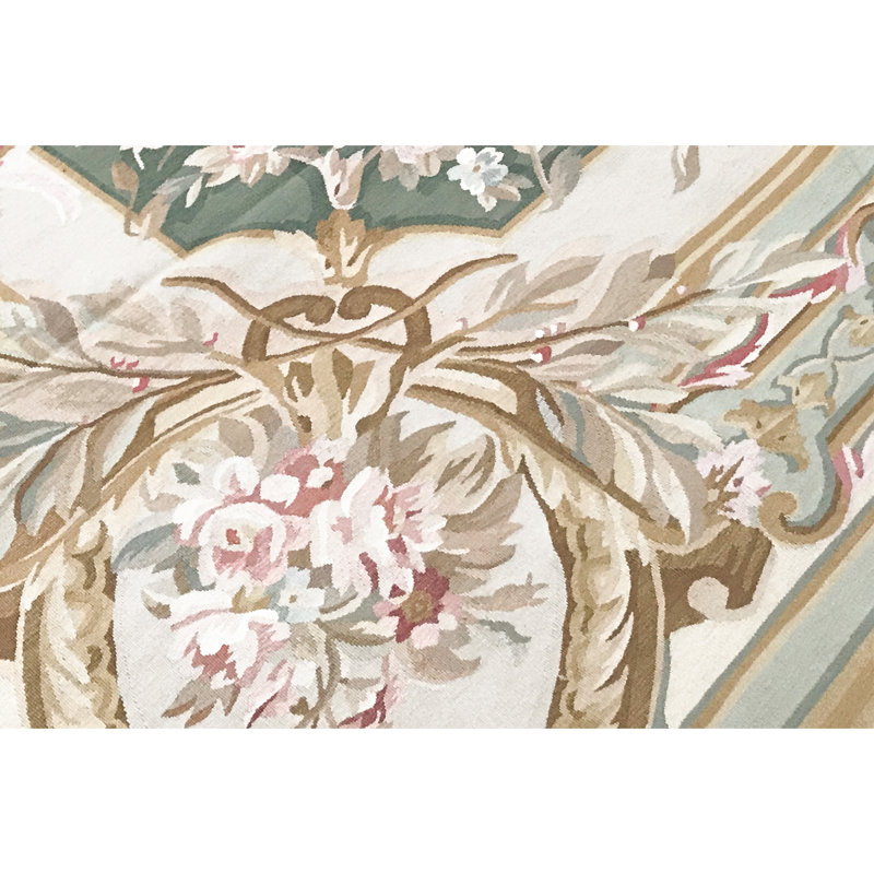 Aubusson Renaissance Wool Oriental Area Rug