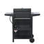 Armoire de barbecue au propane à 3 brûleurs