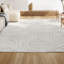 Tapis rayé crème / ivoire Maribo-111464797