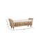Banc rembourré en osier Calne