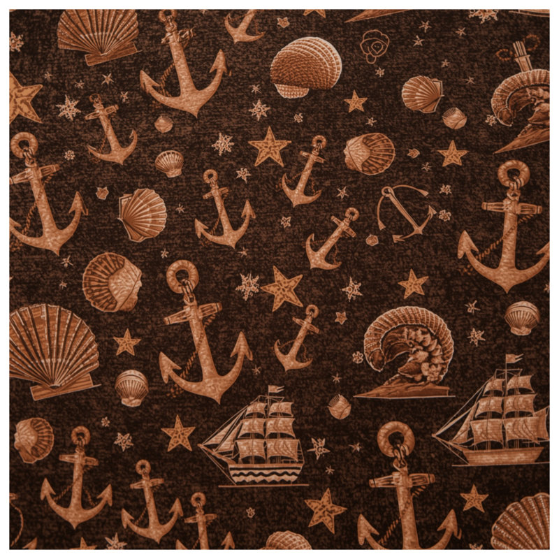 Nautical Anchors Ships Comforter, Twin Extra Long