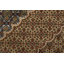 Tapis oriental traditionnel en laine bleue fine noué à la main 8 pi x 10 pi 3 po