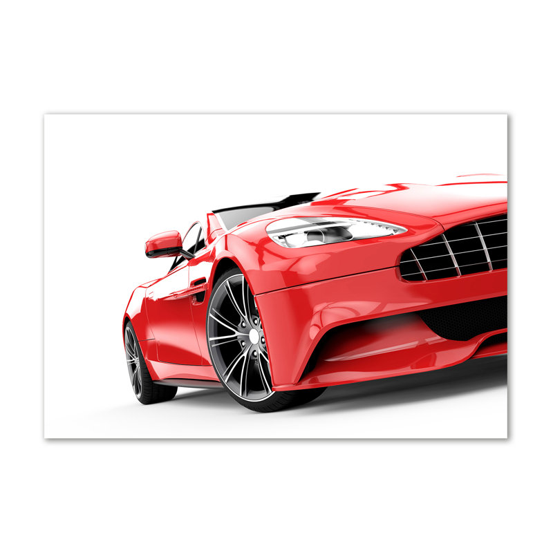 Sports Car - Wrapped Canvas Print