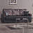 Nesler Mobi Max 87 in. Vegan Leather 3-Seater Twin 3-in-1 Sleeper Sofa Bed with Storage-1845734661