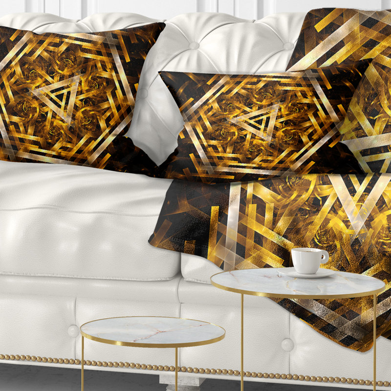 Coussin lombaire hexagonal 3d