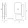Vesper Aluminum LED Flush Mounted Sconce
