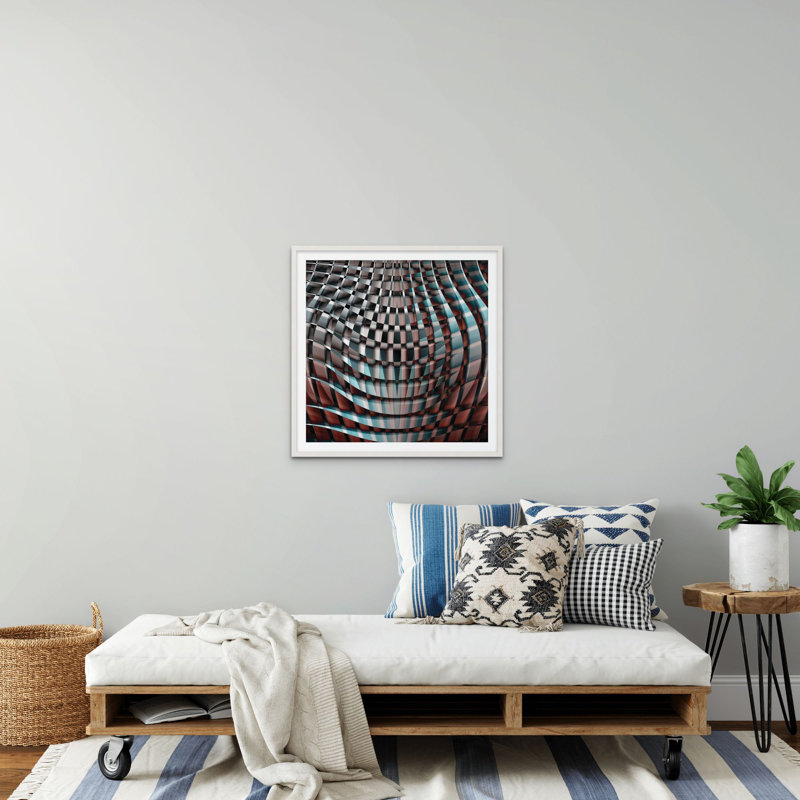 Mainframe Distortions 2 Print by Art House Studios, 26" H x 26" W x 1" D