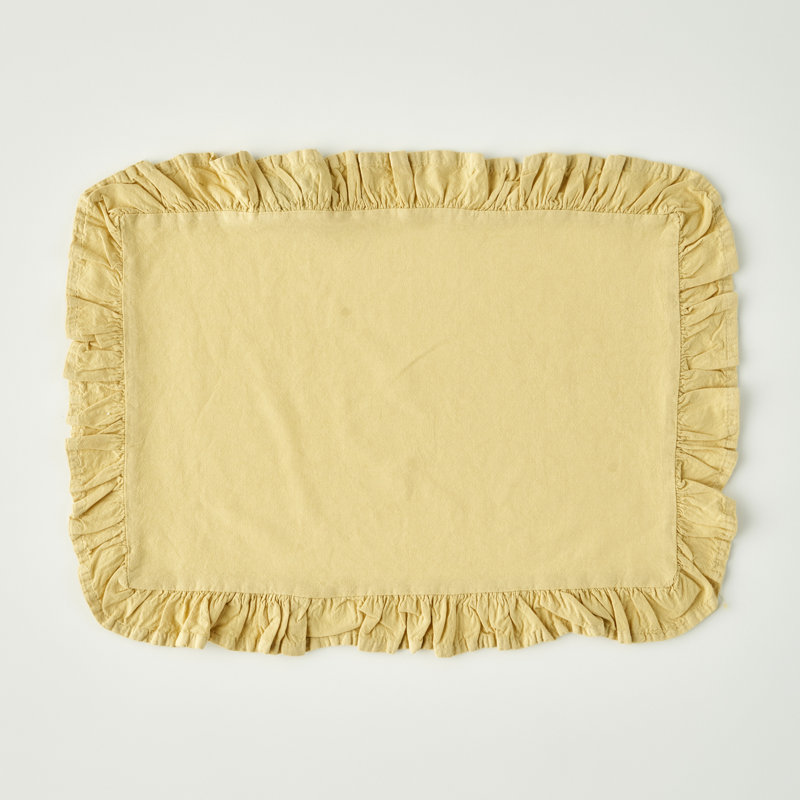 Napperon Elegance, Jaune