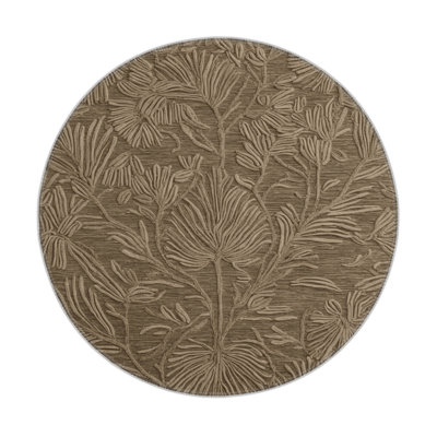 Tapis d'intérieur et d'extérieur brun Nature