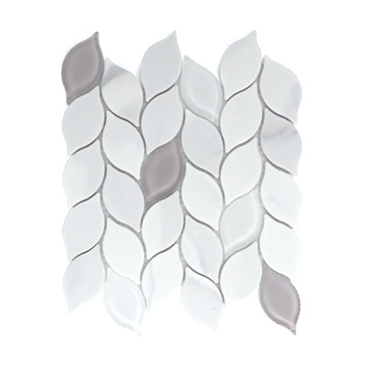 LAmour™ 10" x 12" Glass Novelty Mosaic Tile