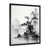 Black Single Picture Framed