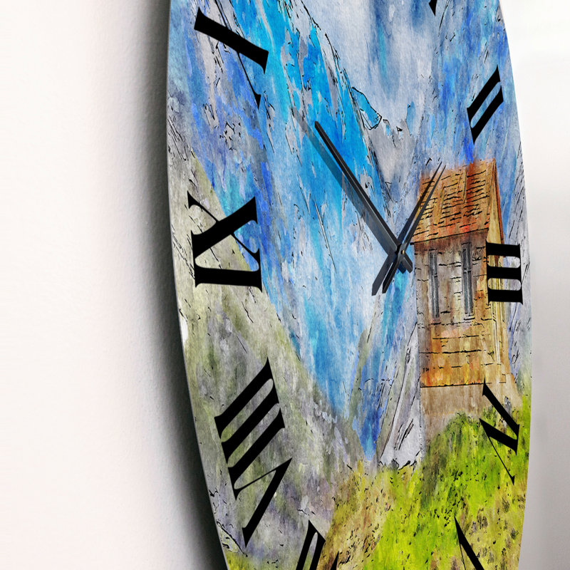 Horloge murale surdimensionnée, Moyenne