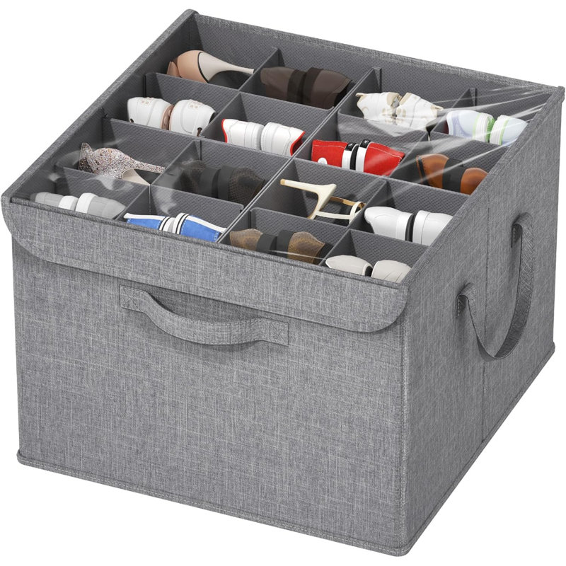 16 Pair Shoe Storage Box