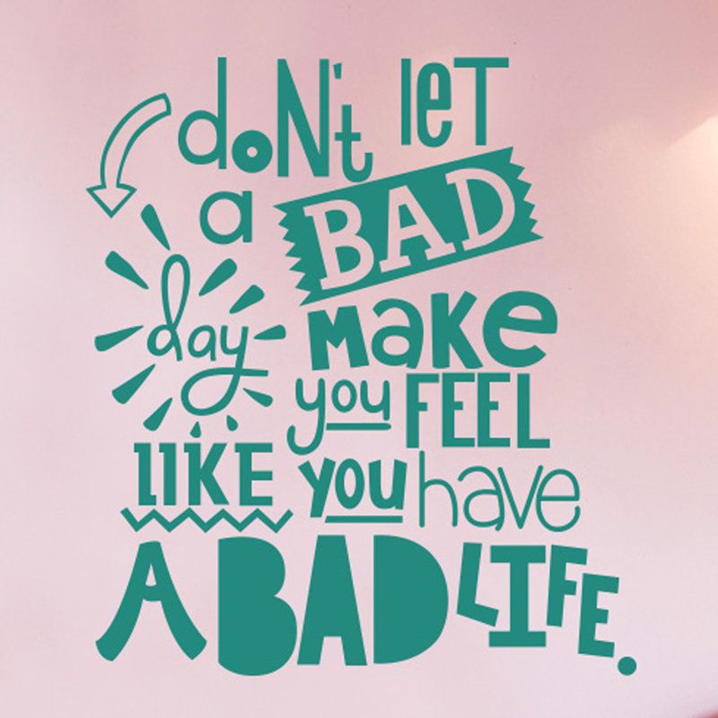 Wall Decal, Aqua Green, Large
