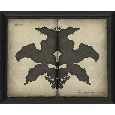 «Ink Blot Card 1», reproduction d'art graphique