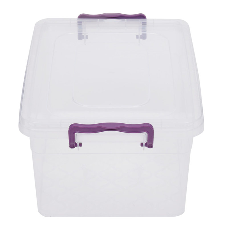 Bac en plastique, H 6 po x l 9 po x P 14 po, 7,5 L