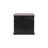 Abby Modern Wood Lateral File Cabinet - Black