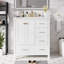 Ensemble de meuble-lavabo autoportant 30 po avec 4 tiroirs en céramique 30 po-1114496848