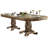 Carlene 8 - Person Extendable Solid Wood Solid Wood Top Double Pedestal Dining Set