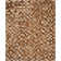 Barr Hand Woven Leather Brown/Light Brown Rug