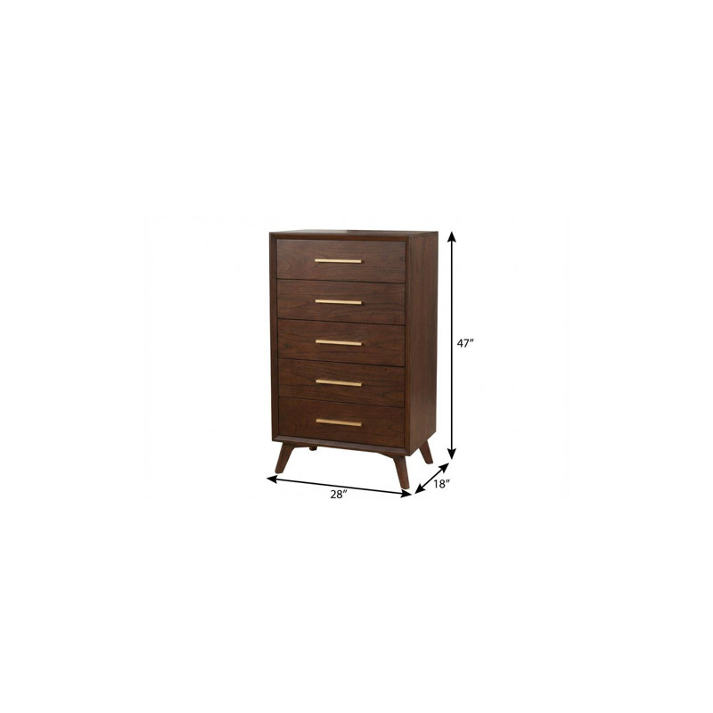  Commode 5 tiroirs 28 po