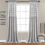 Paire de rideaux semi-transparents avec passe-tringle Avery-52287335-52287336