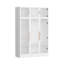 Armoire 6 portes avec éclairage intégré Brienne-903301442