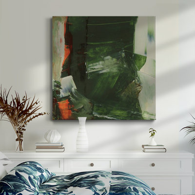 Toile tendue Evolve Green I-Premium Gallery - prête à être accrochée