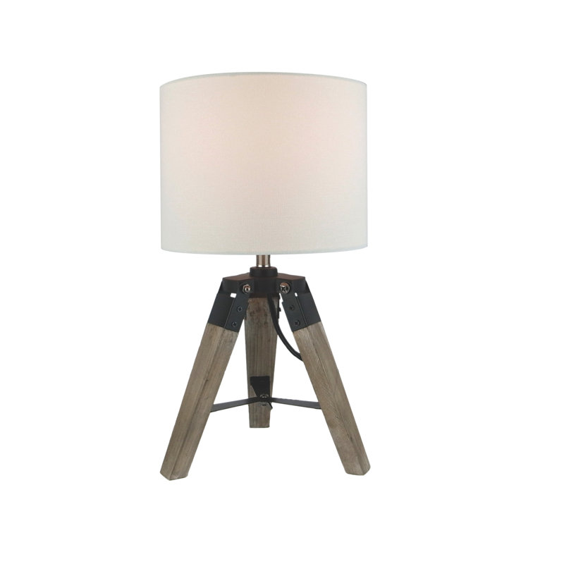 Dangerfield Solid Wood Tripod Lamp