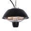 Outsunny 600W Electric Heater Ceiling Hanging Halogen Light Black Frame