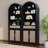 Aterlia 78.7" Arched Storage Bookcase-101404700