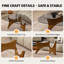 Table basse avec plateau en verre-522724002
