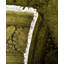 Overdyed One-of-a-Kind 9' 1" X 9' 1" Hand Knotted Area Rug