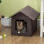 Abris pour chat chauffé Pawhut pour l'extérieur et l'intérieur