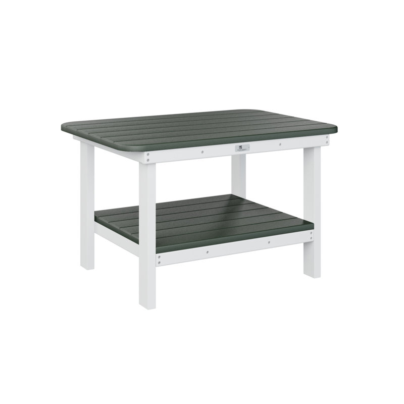  Table basse rectangulaire régulière avec plateau jaune avec base blanche, H 18 po x l 29,5 po x P 21 po, Jaune soleil levant