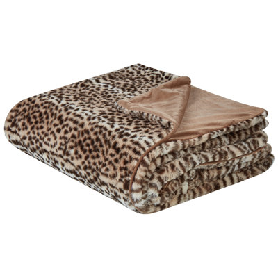 Airon Polyester Animal Print Bedspread