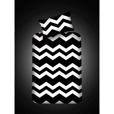 Cotton Blend Chevron Sheet Set