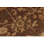 Tapis brun clair / brun en laine noué à la main 8 pi 5 po x 11 pi 5 po Dorn