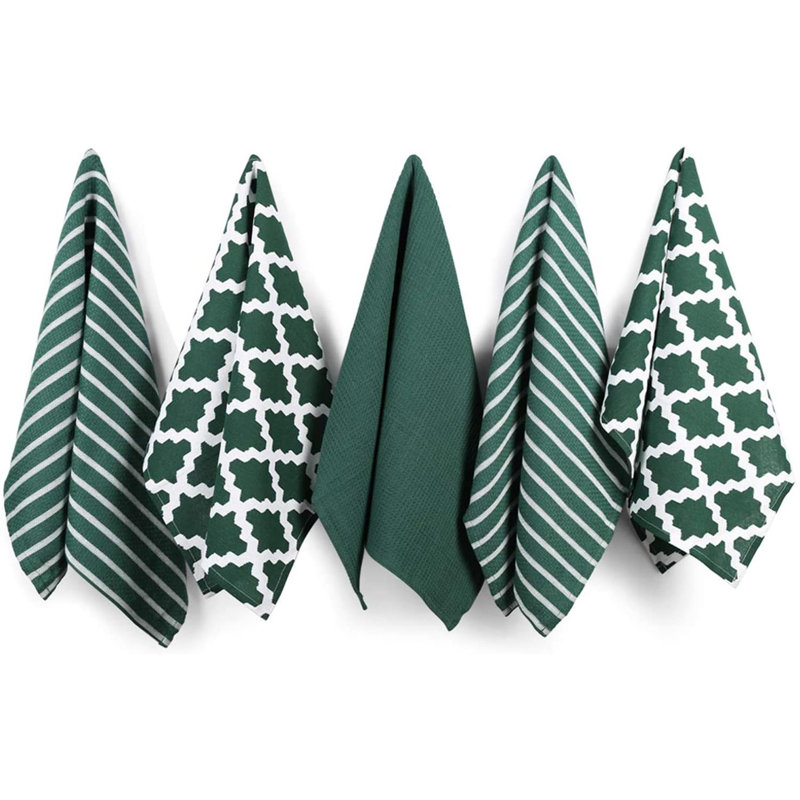 Tea Towel Kitchen Towel, Green